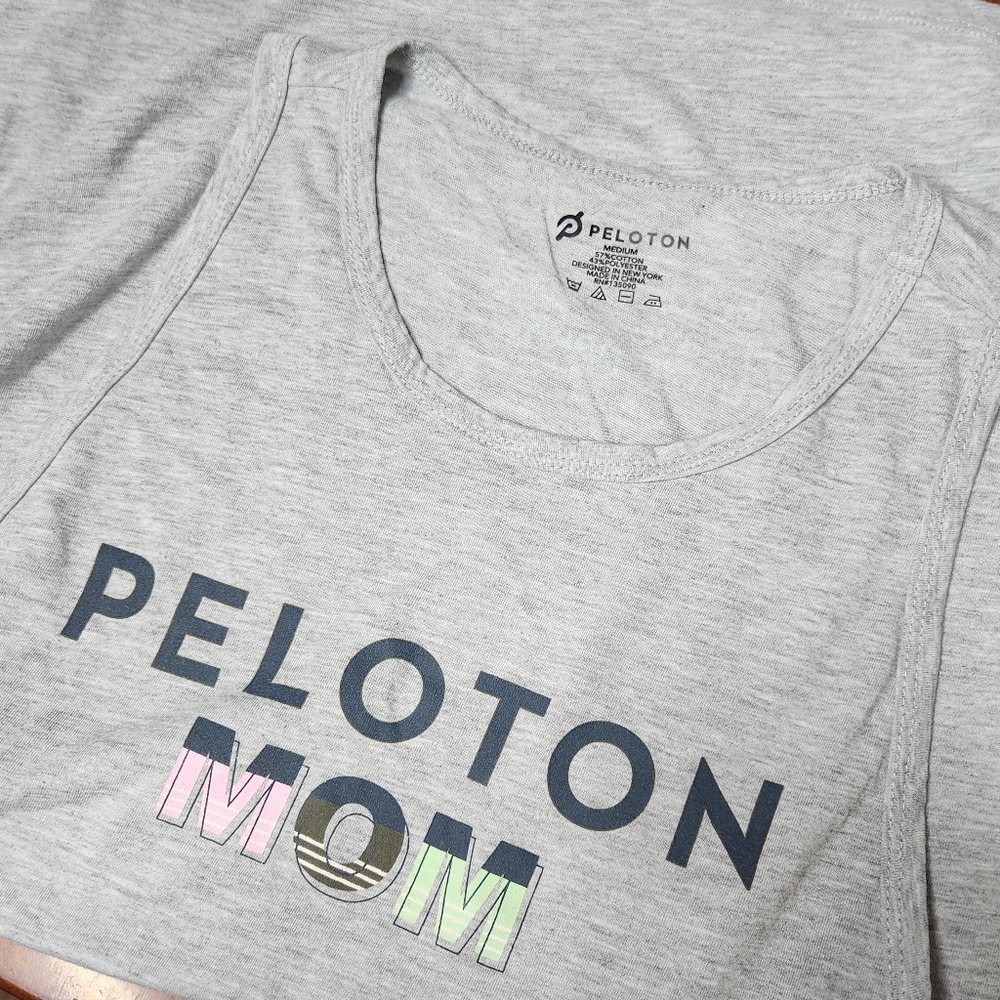 Peloton Mom Racerback Tank Top - Picture 4 of 6